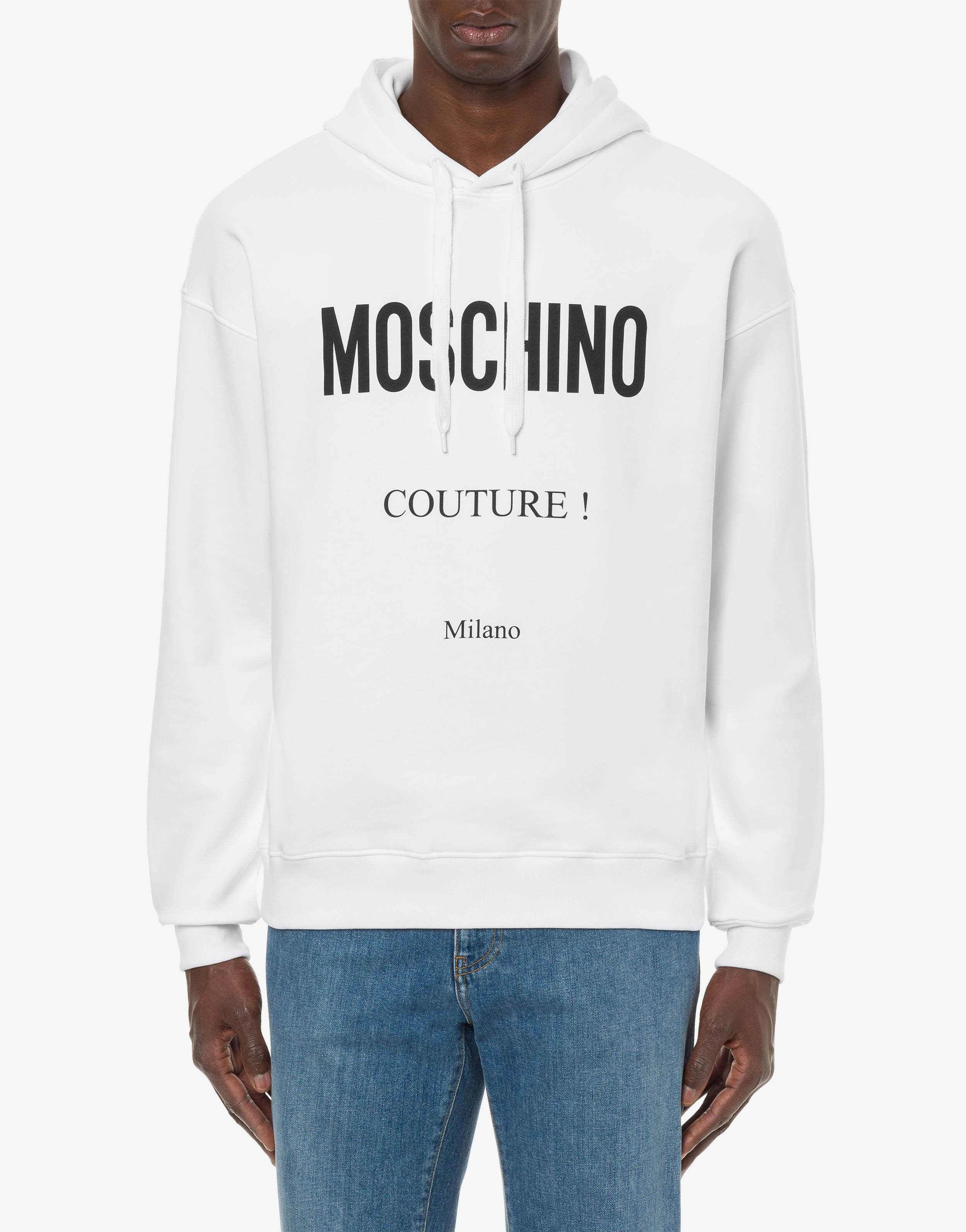 MOSCHINO COUTURE COTTON SWEATSHIRT - 2