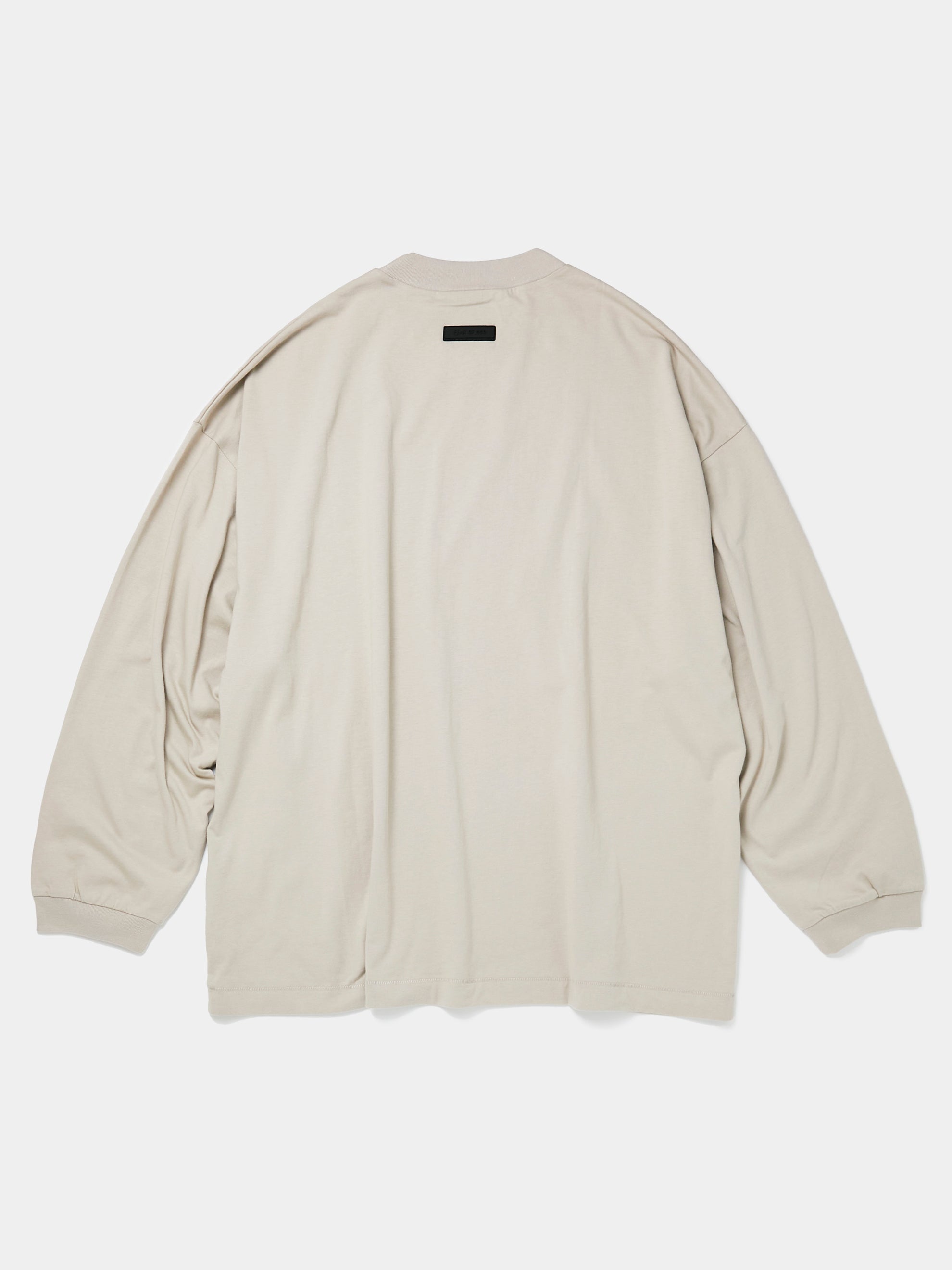 ESSENTIALS LS TEE (SILVER CLOUD) - 2