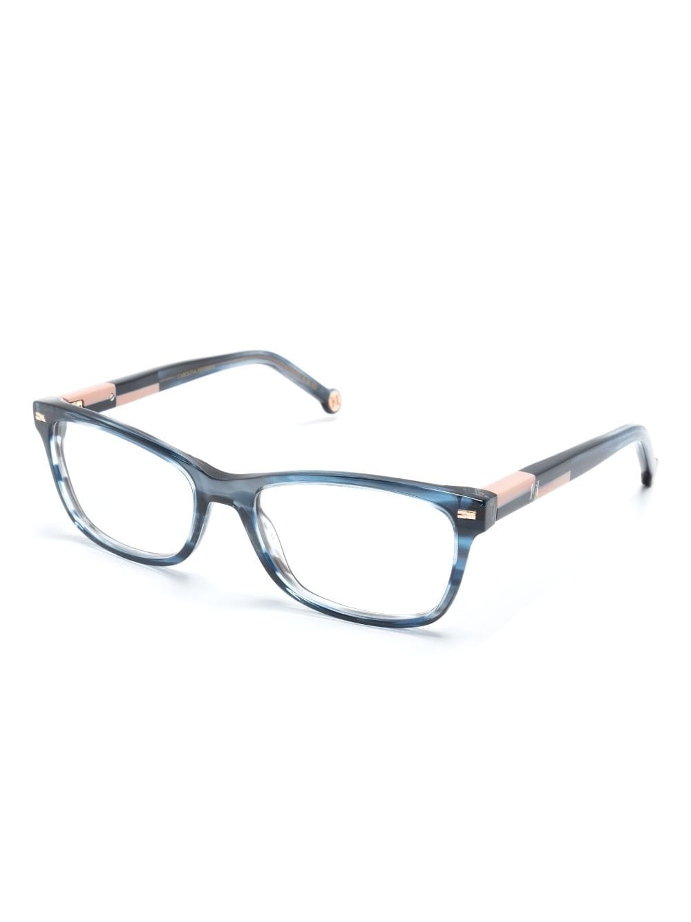 rectangle-frame clear-lenses glasses - 2