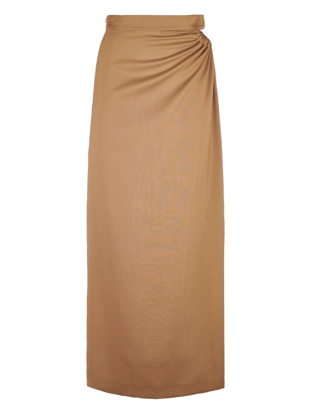 gathered maxi skirt - 2