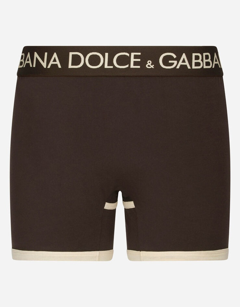 Dolce & Gabbana Long-leg two-way-stretch jersey boxers outlook