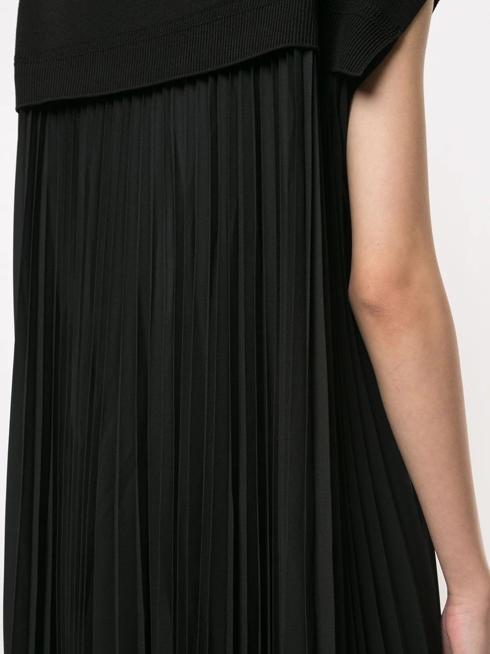 side pleated dress - 5