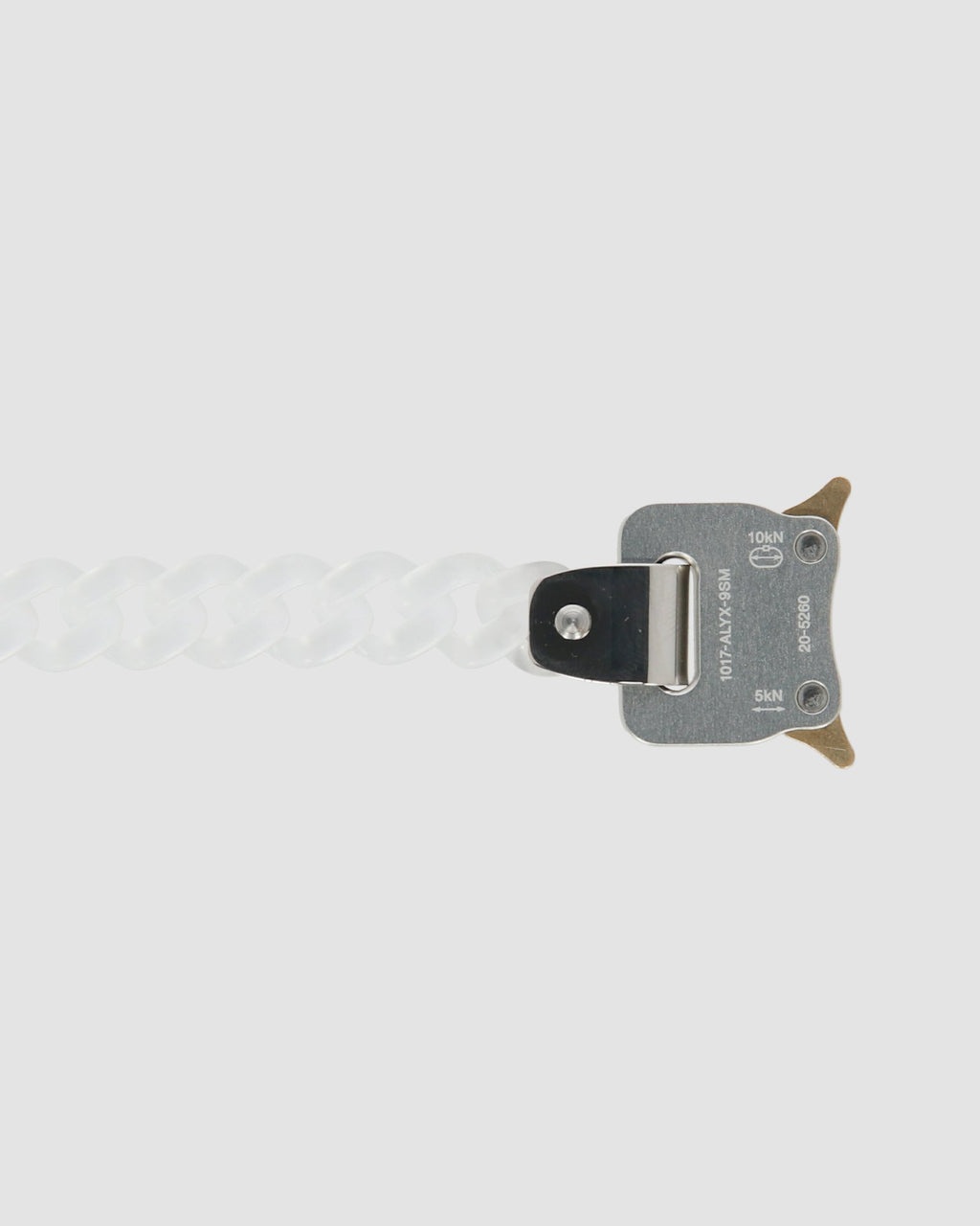 TRANSPARENT CHAIN & METAL BRACELET - 3
