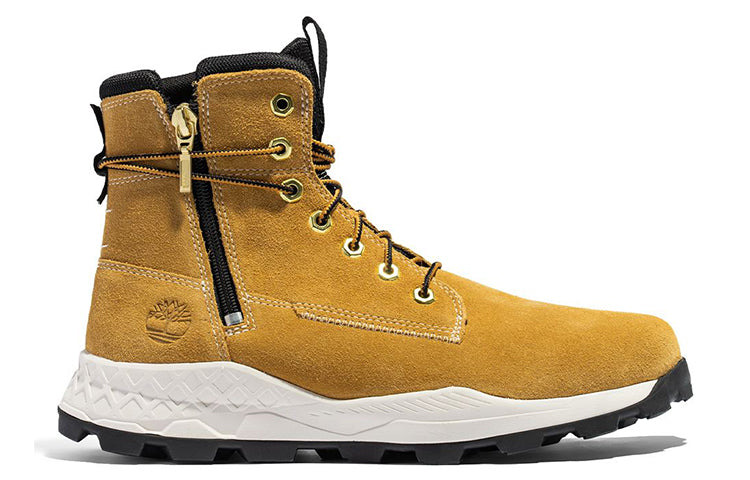 Timberland Brooklyn Side Zip Boot 'Wheat Nubuck with Camo' A5YV7231 - 3