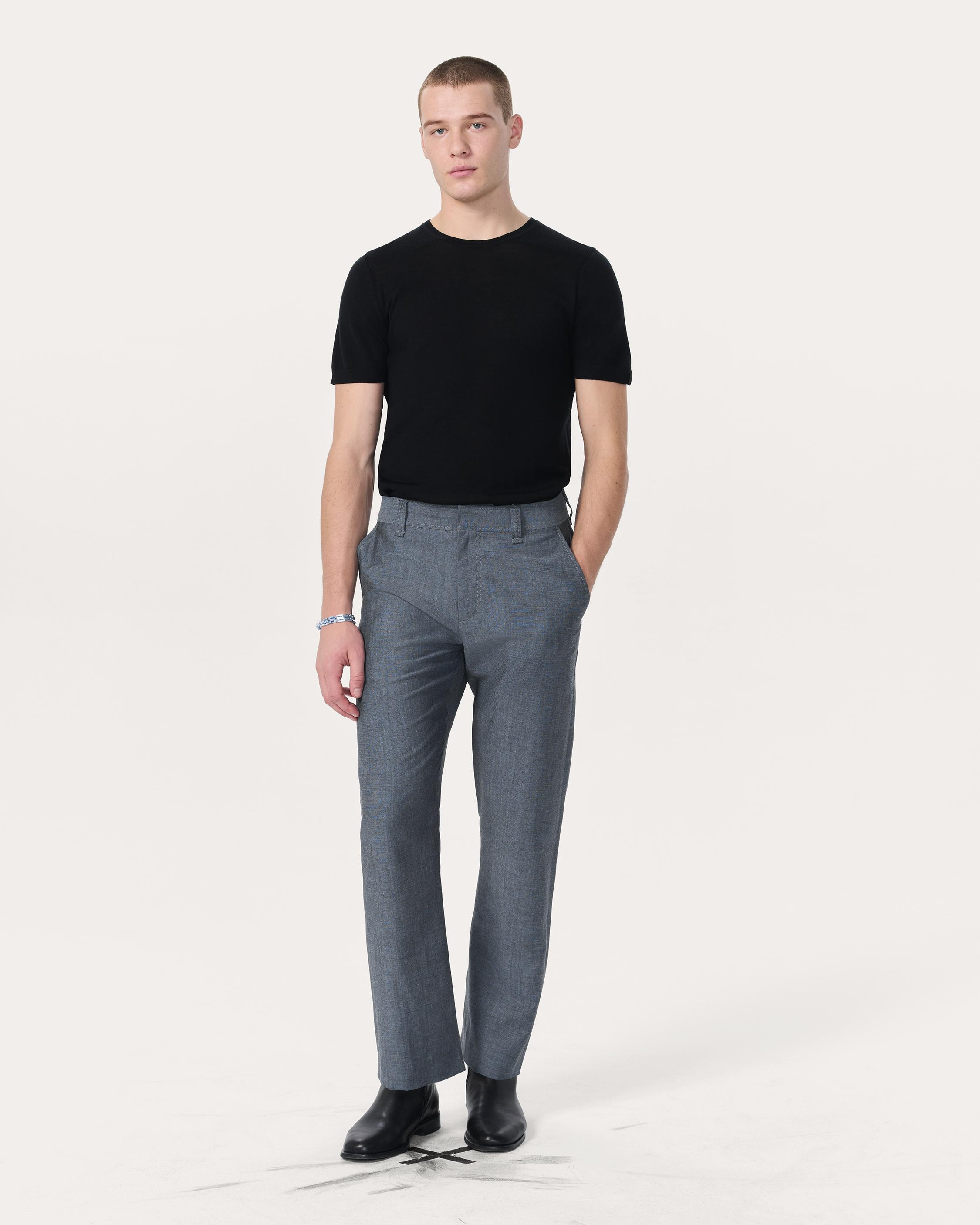Evan Wool-Blend Trousers - 2