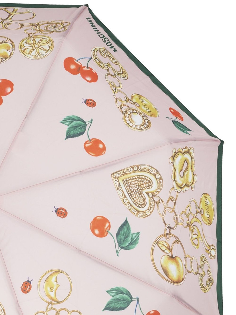Moschino CHERRY-PRINT UMBRELLA outlook