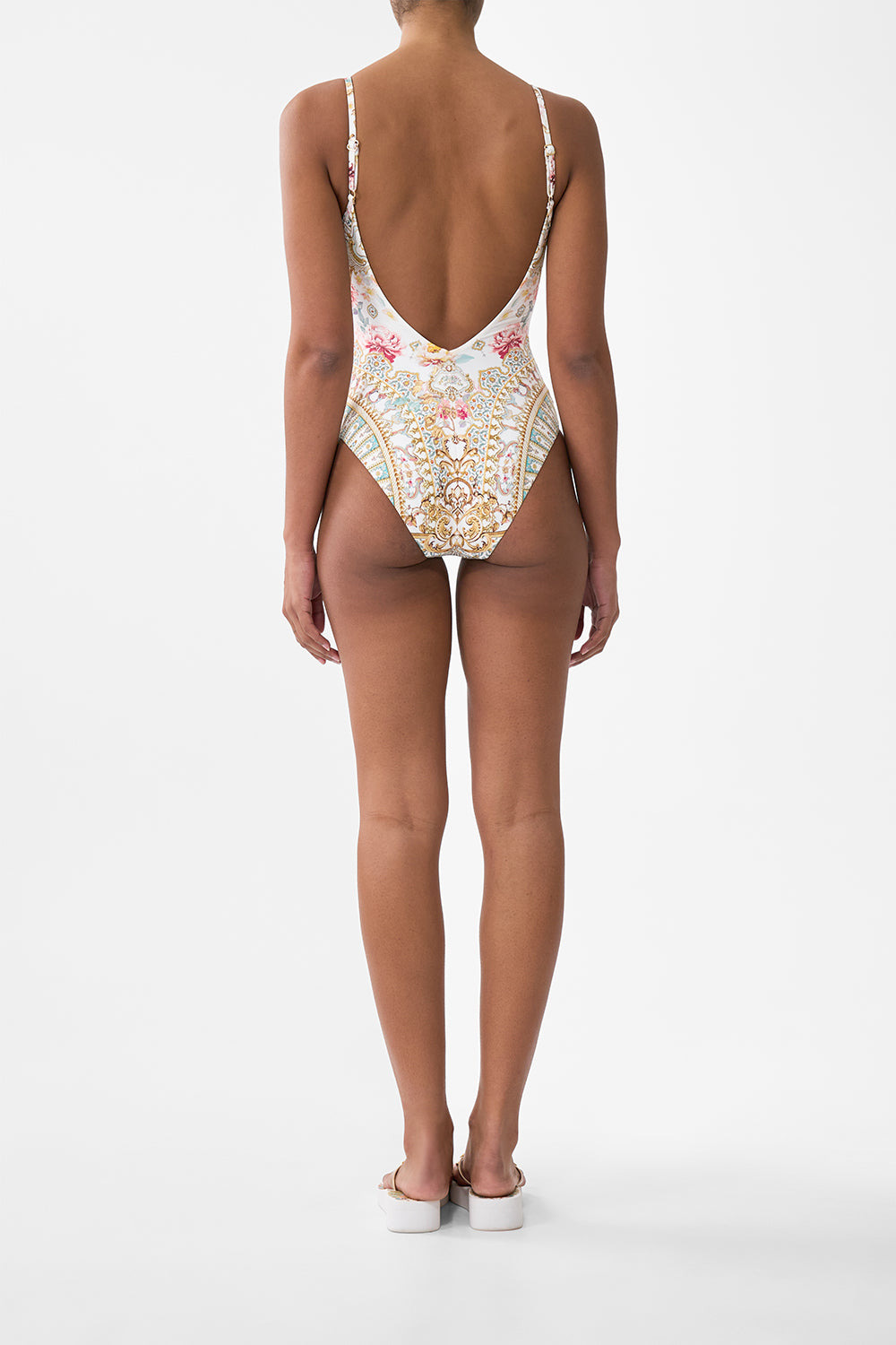 SWEETHEART NECK UNDERWIRE ONE PIECE - 3