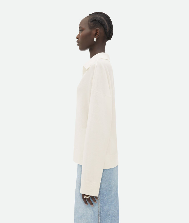 Bottega Veneta Light Wool Polo outlook