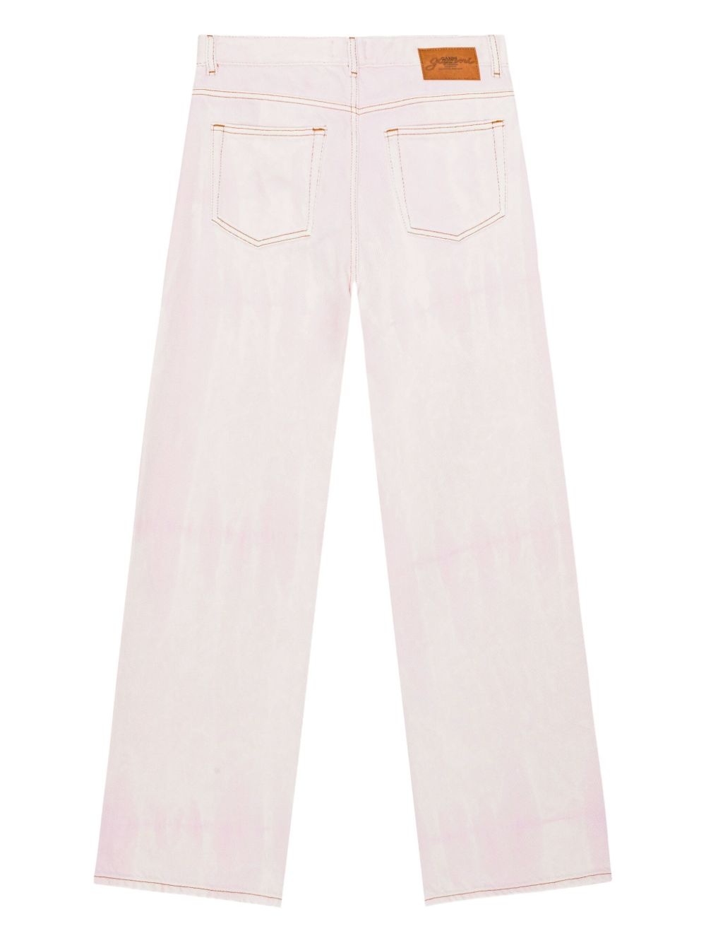 logo-patch jeans - 6