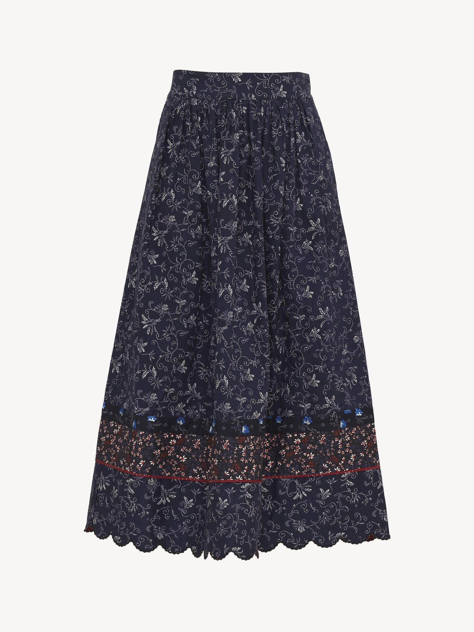 PUFF MIDI SKIRT - 3