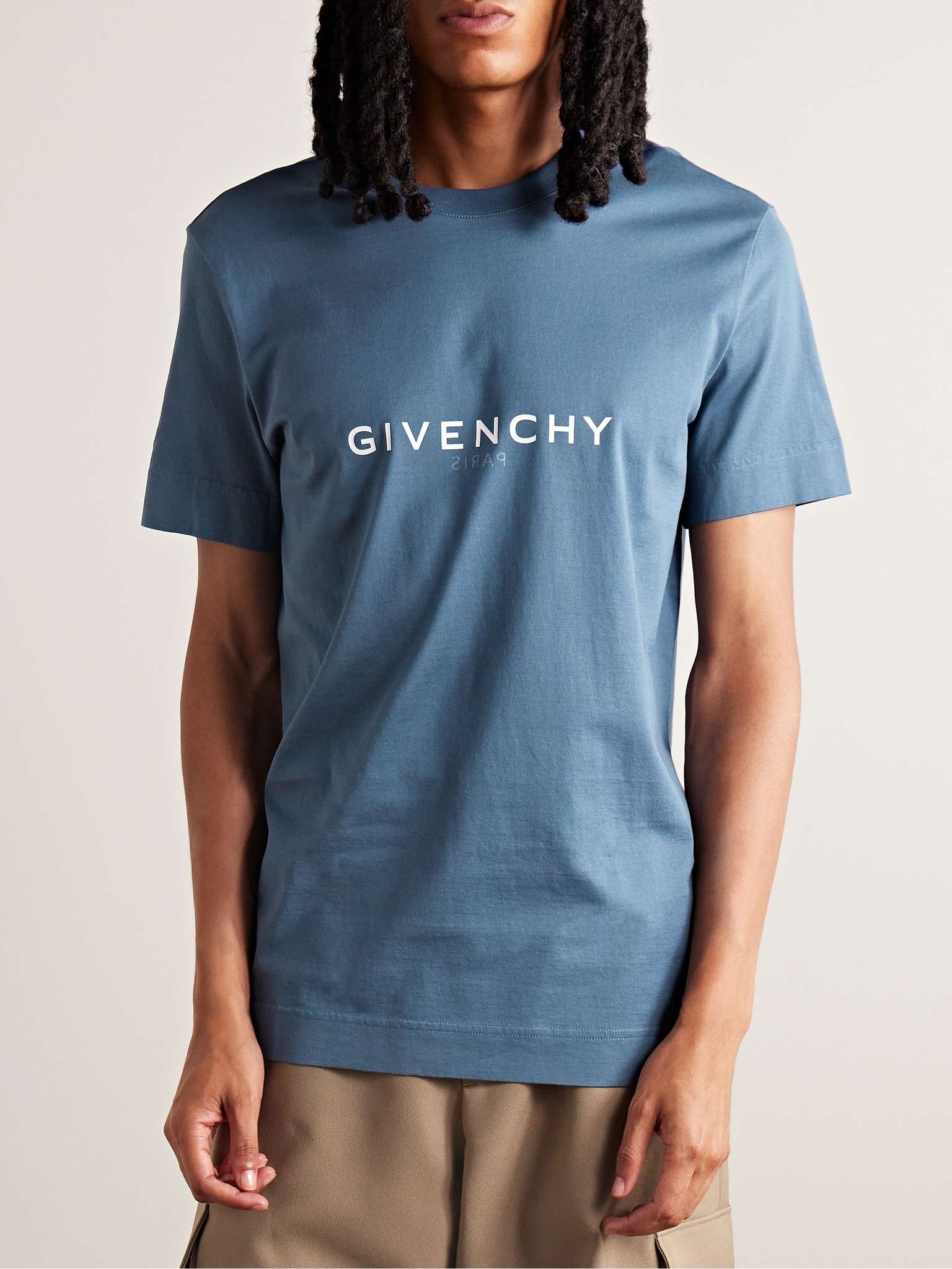 Logo-Print Cotton-Jersey T-Shirt - 3