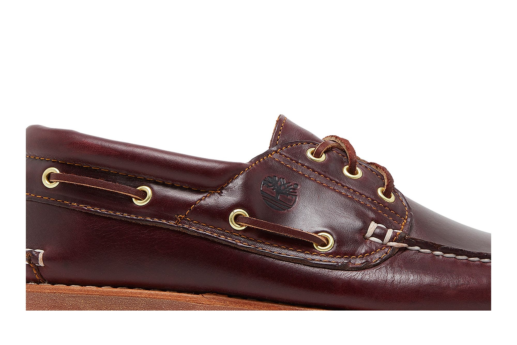 3-Eye Lug Handsewn Boat 'Brown' - 2