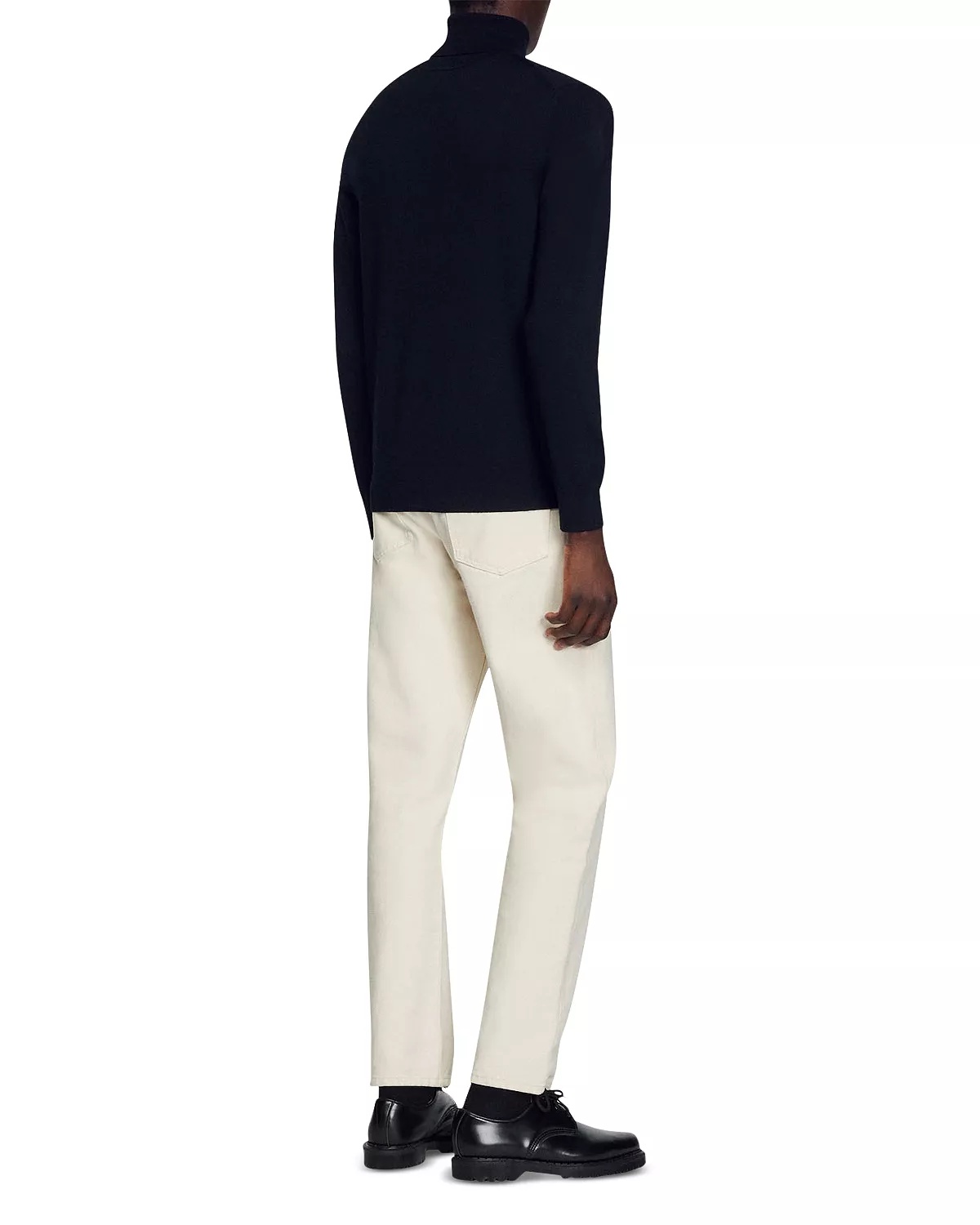 Unisex Turtleneck Slim Fit Sweater - 3