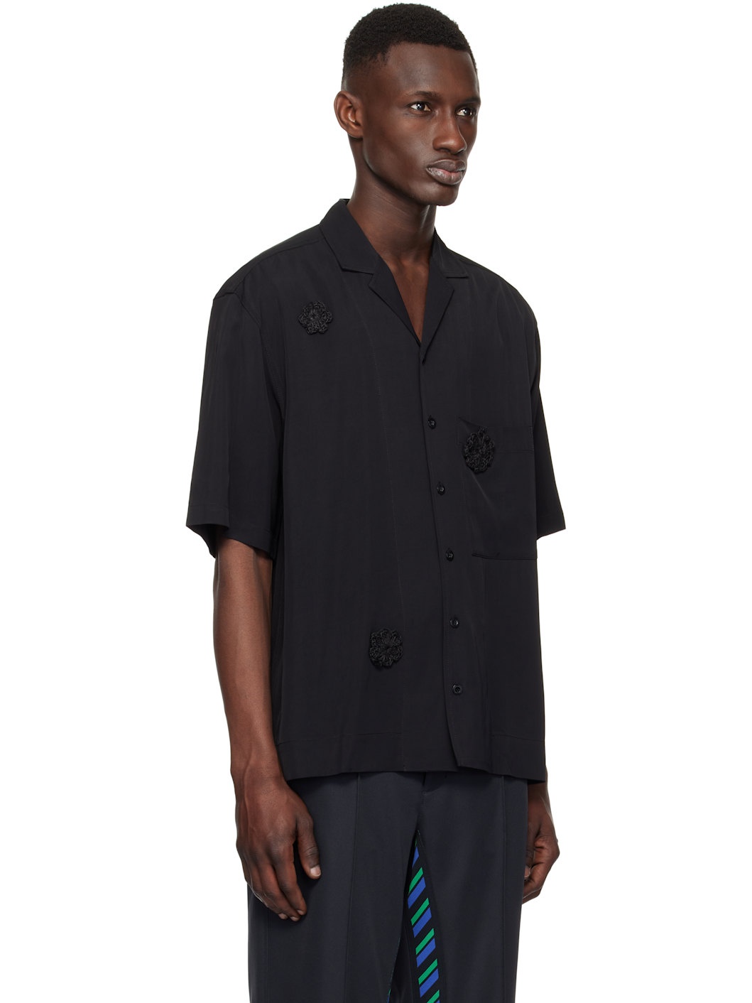 Black Daisy S/S Box Shirt - 2