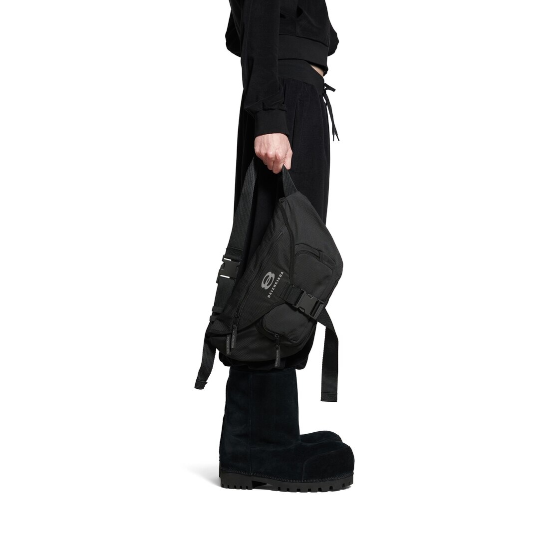 Men's Unity Large Beltpack  in Black - 5