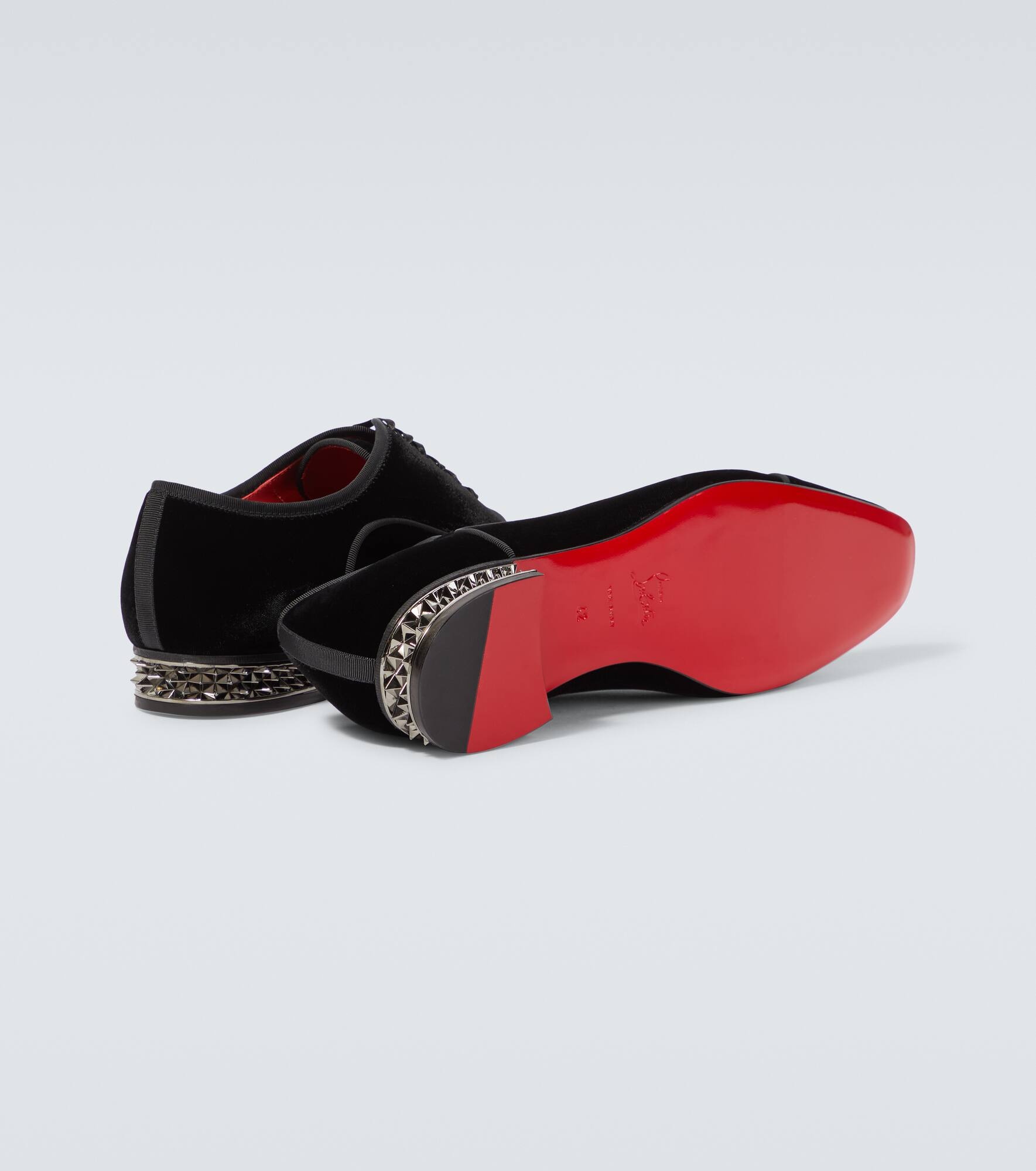 Greggyrocks velvet Oxford shoes - 7