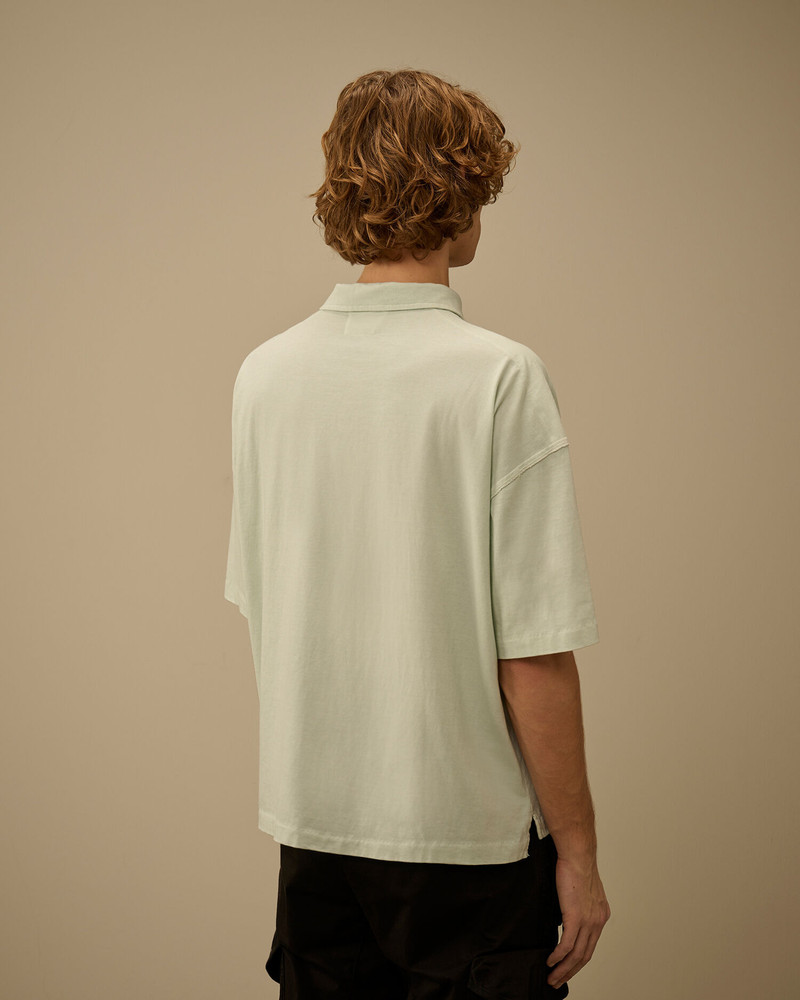 20/1 Jersey Short Sleeve Boxy Logo Polo 4