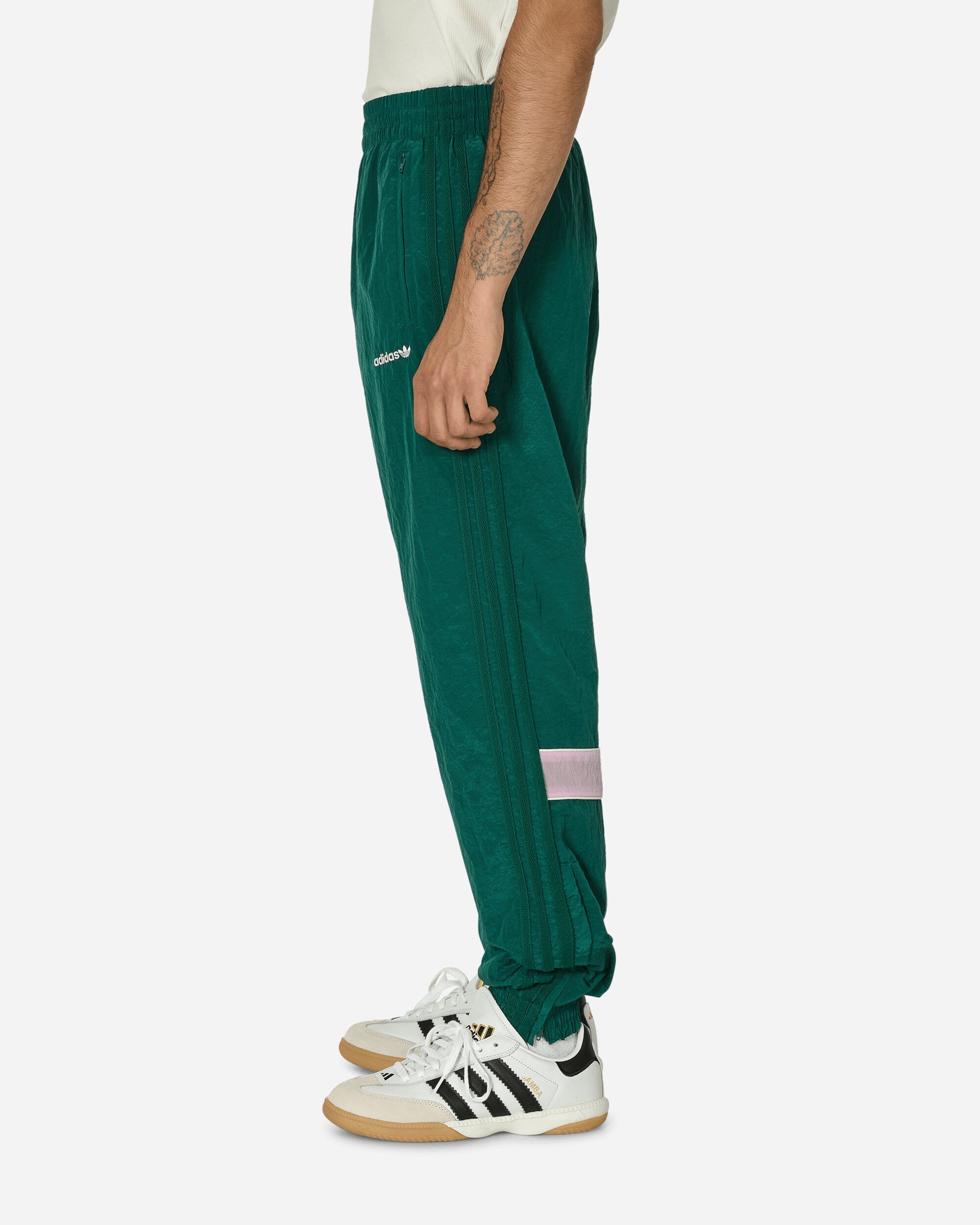 80s Woven Track Pants Collegiate Green - 2