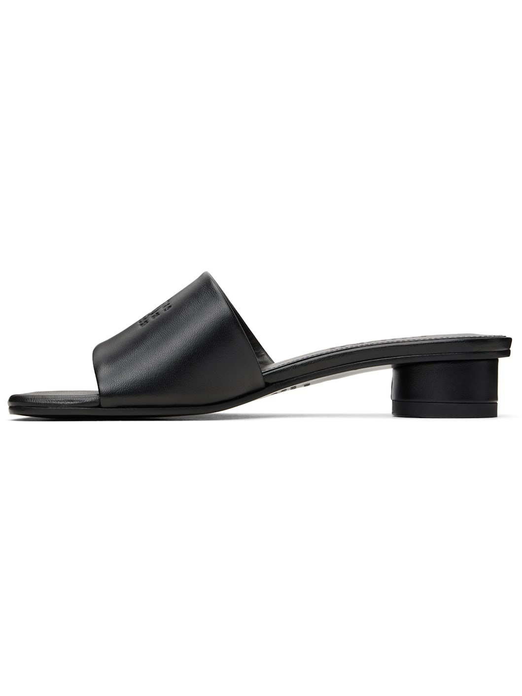 Black Anatomic Heeled Sandals - 3
