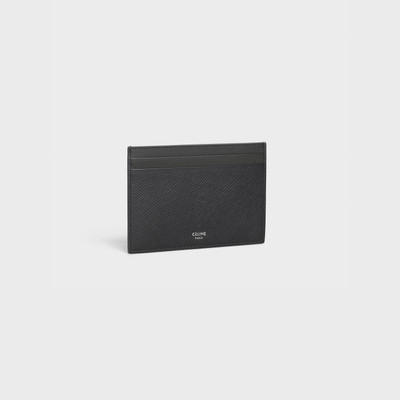 CELINE MULTIFUNCTION CARD HOLDER IN GRAINED CALFSKIN outlook