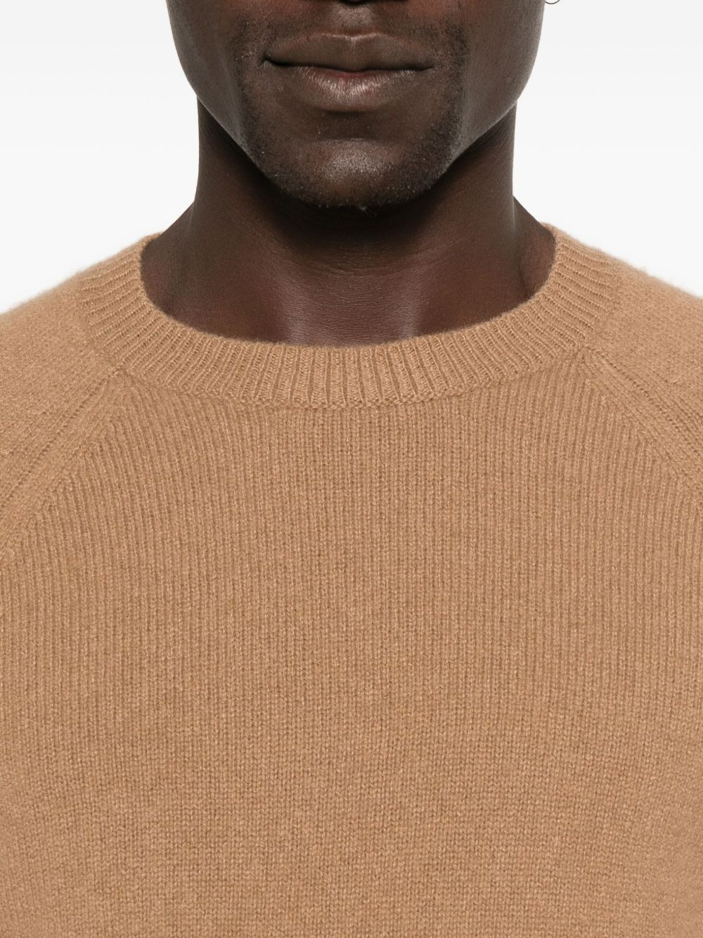 raglan-sleeve cashmere sweater - 5
