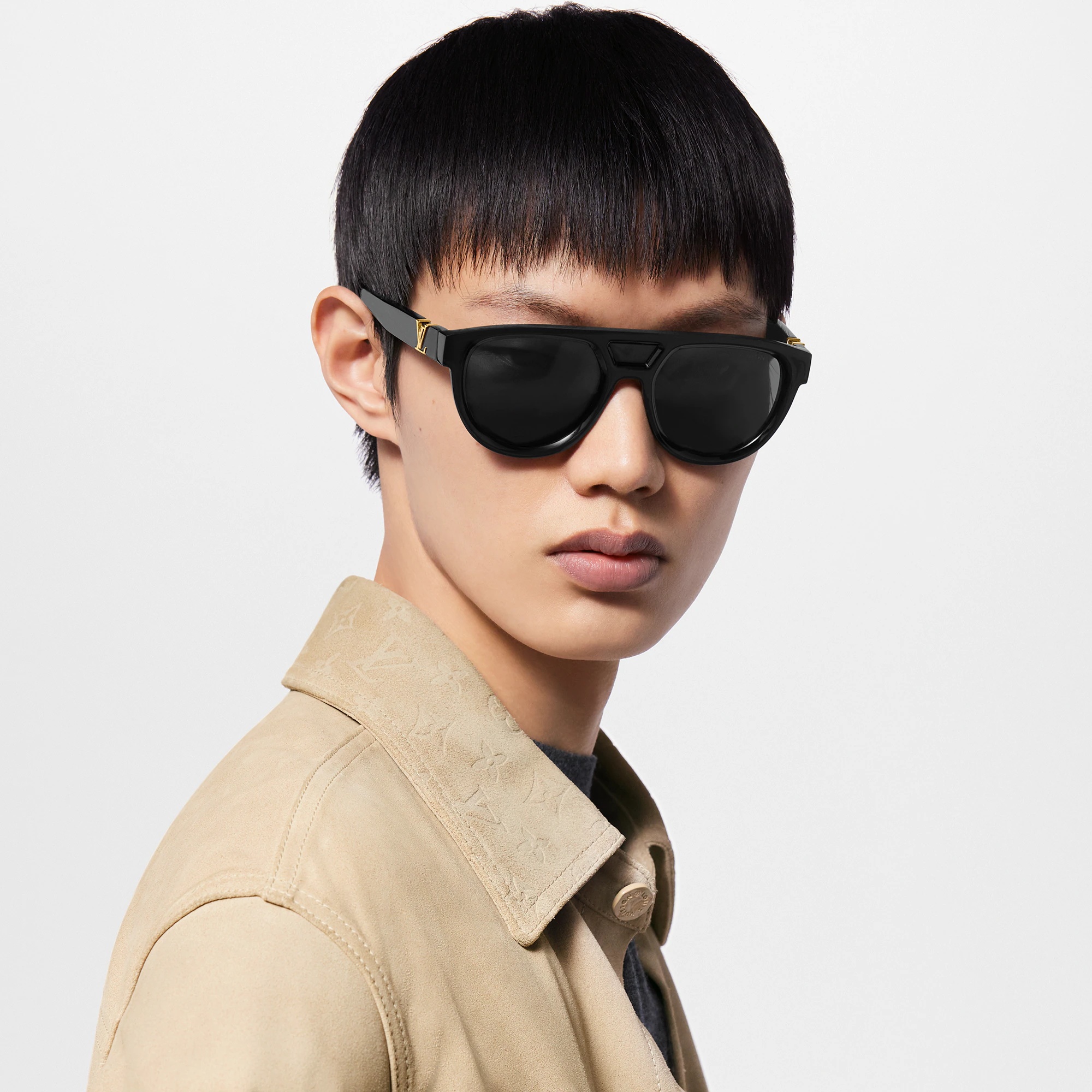 LV Sleek Round Sunglasses - 5