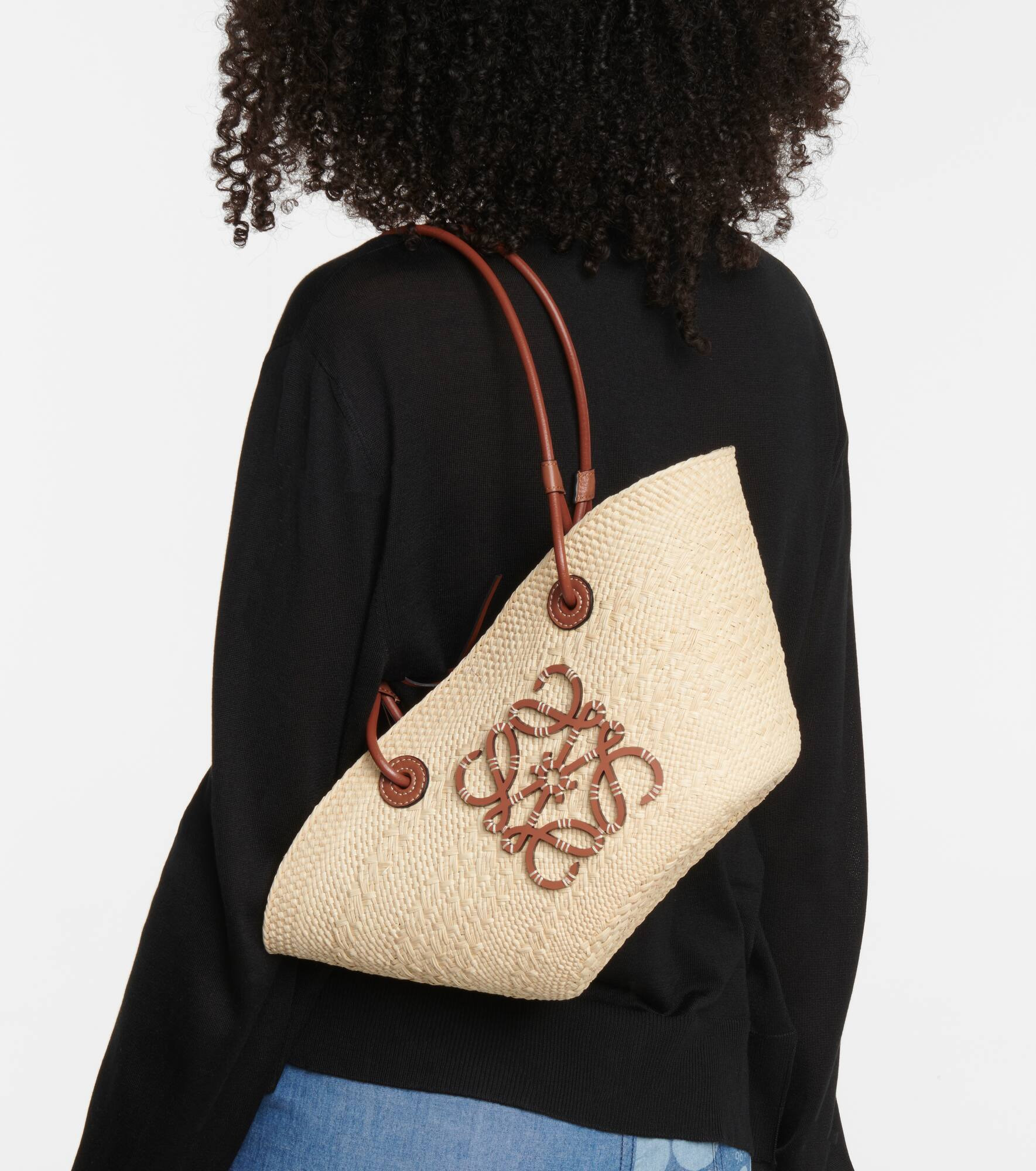 Paula's Ibiza Anagram Small basket bag - 2