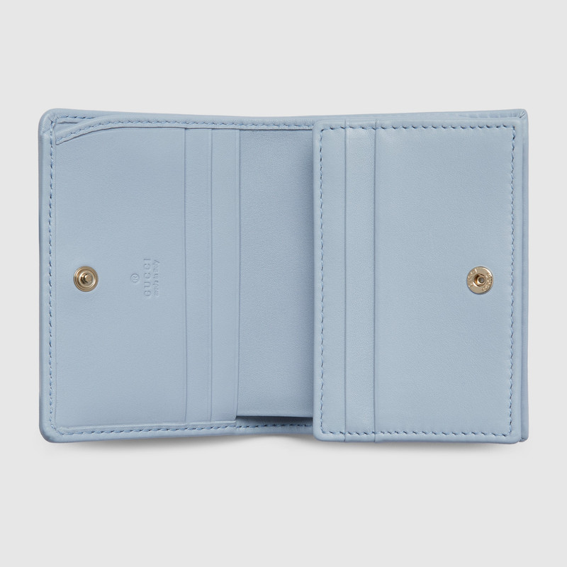 GUCCI GG Emblem mini wallet outlook