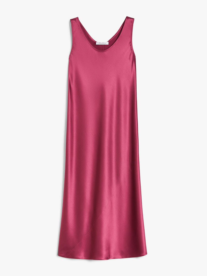 BANJO Flowing silk satin dress - 1