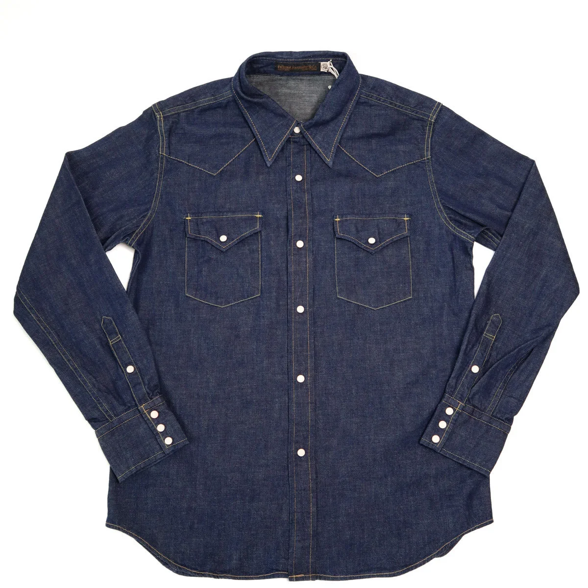 4894 Denim Western Shirt Indigo - 1
