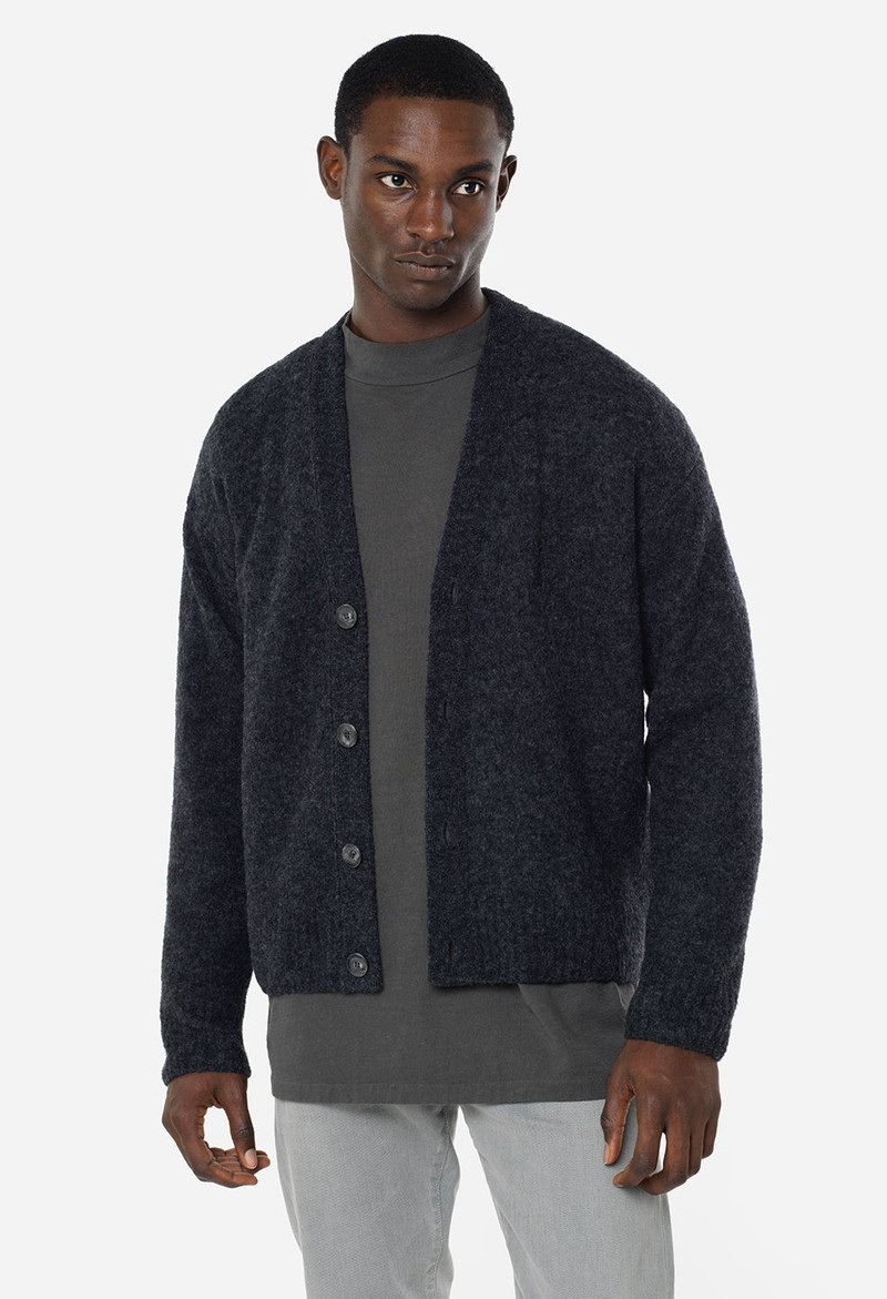 WOOL POWDER KNIT CARDIGAN 6