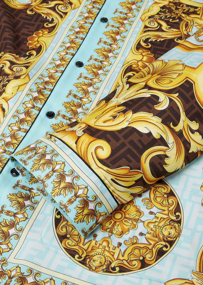 Fendace Gold Baroque Pyjama Top 6