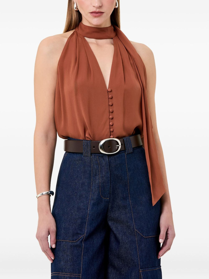 Sumira neck-tie buttoned top 5