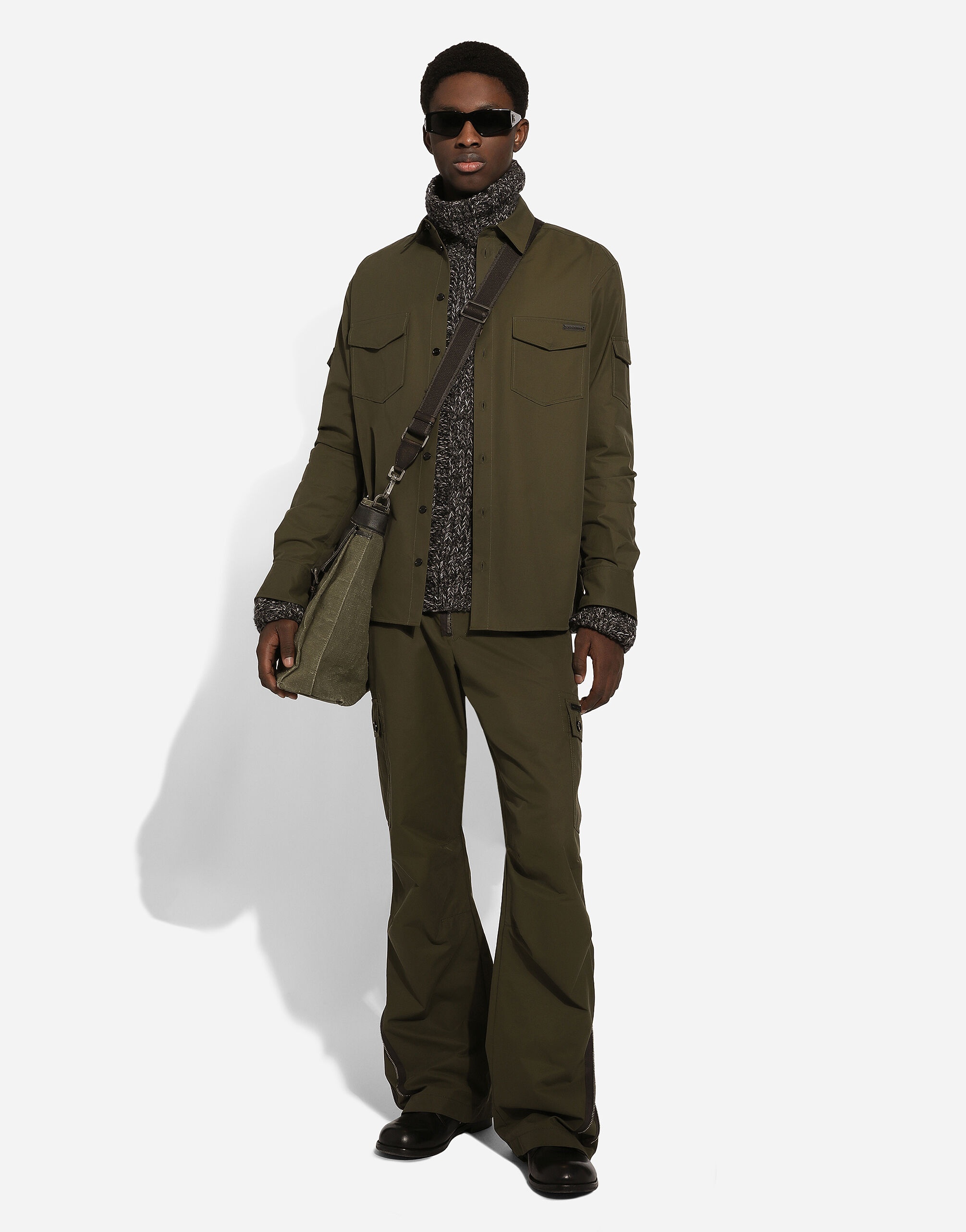 Technical fabric cargo pants - 6