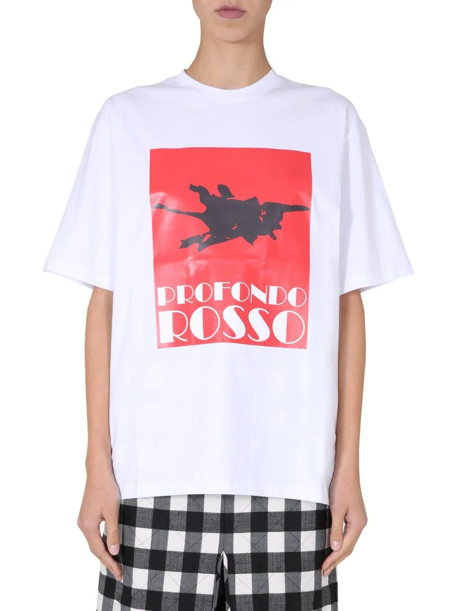 MSGM CREW NECK T-SHIRT - 1