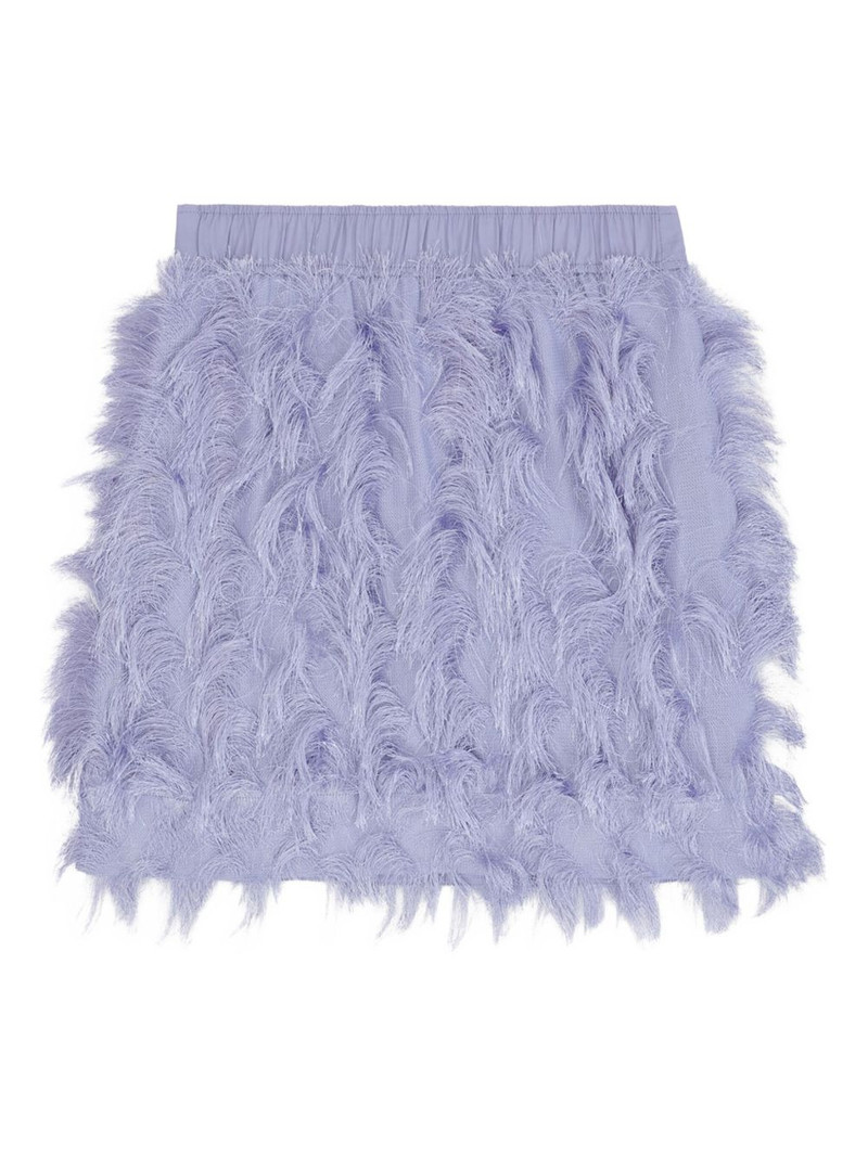 fringe mesh skirt 5