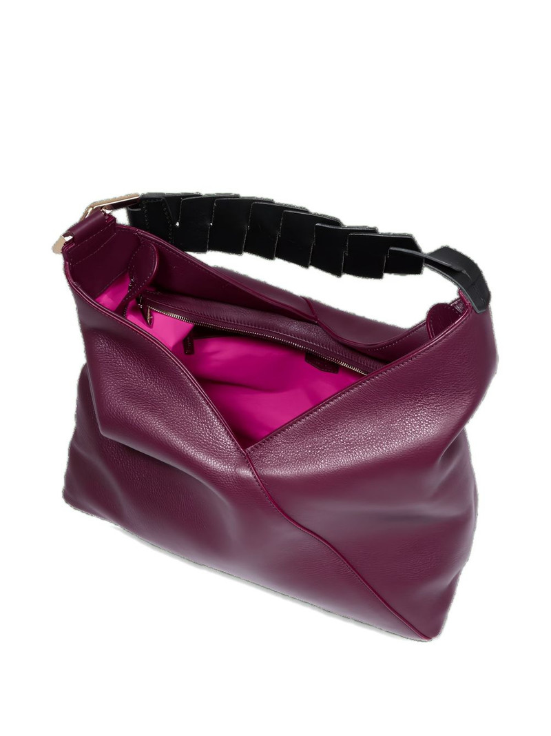 Pagode leather shoulder bag 4