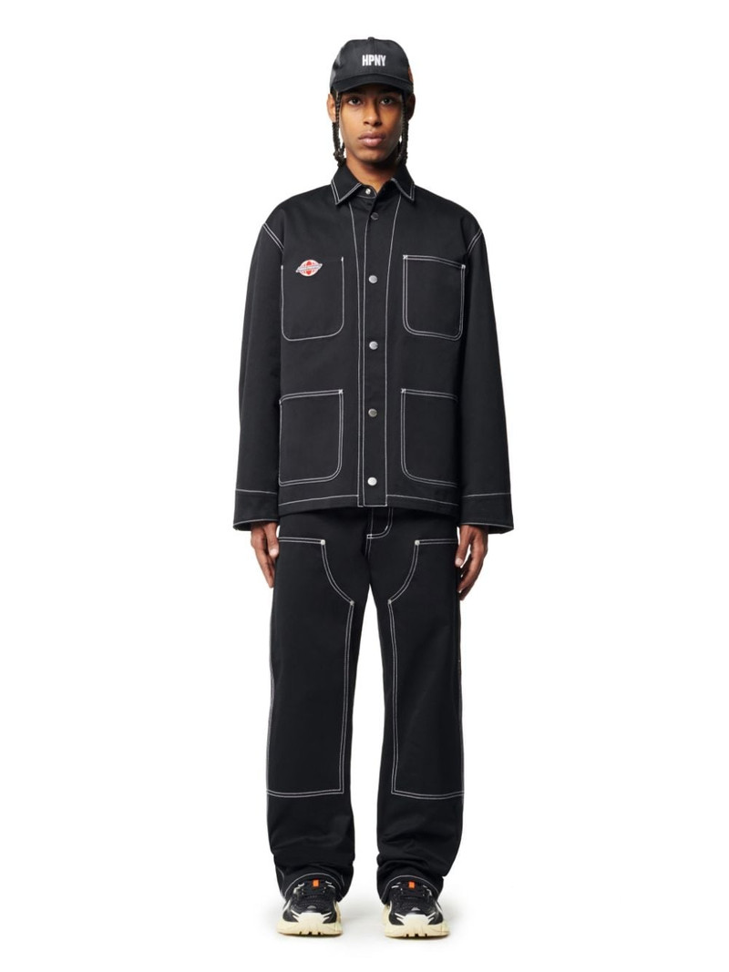 Heron Preston White Stitch Canvas Carpenter outlook