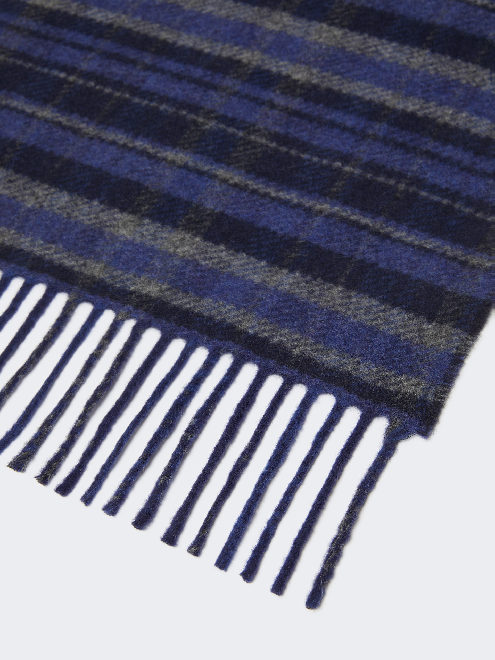 PAGELLA Jacquard wool-blend stole - 2
