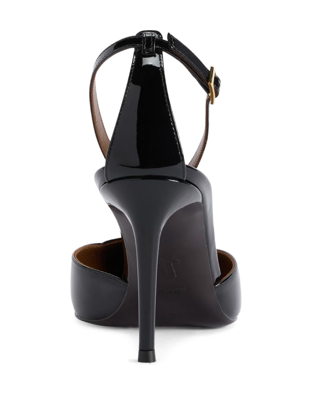 leather heeled pumps - 2