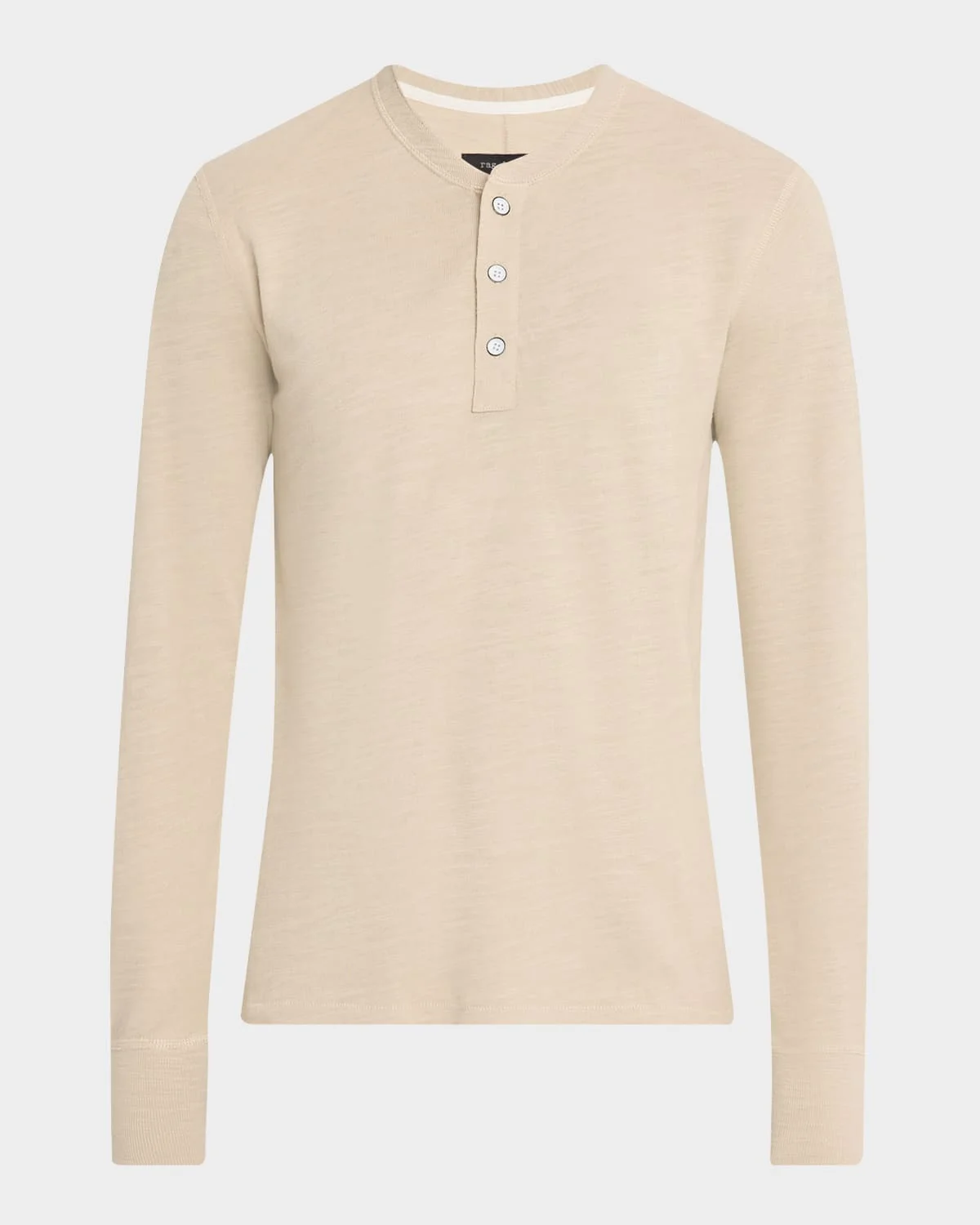 Men's Classic Flame Henley Long-Sleeve T-Shirt - 1