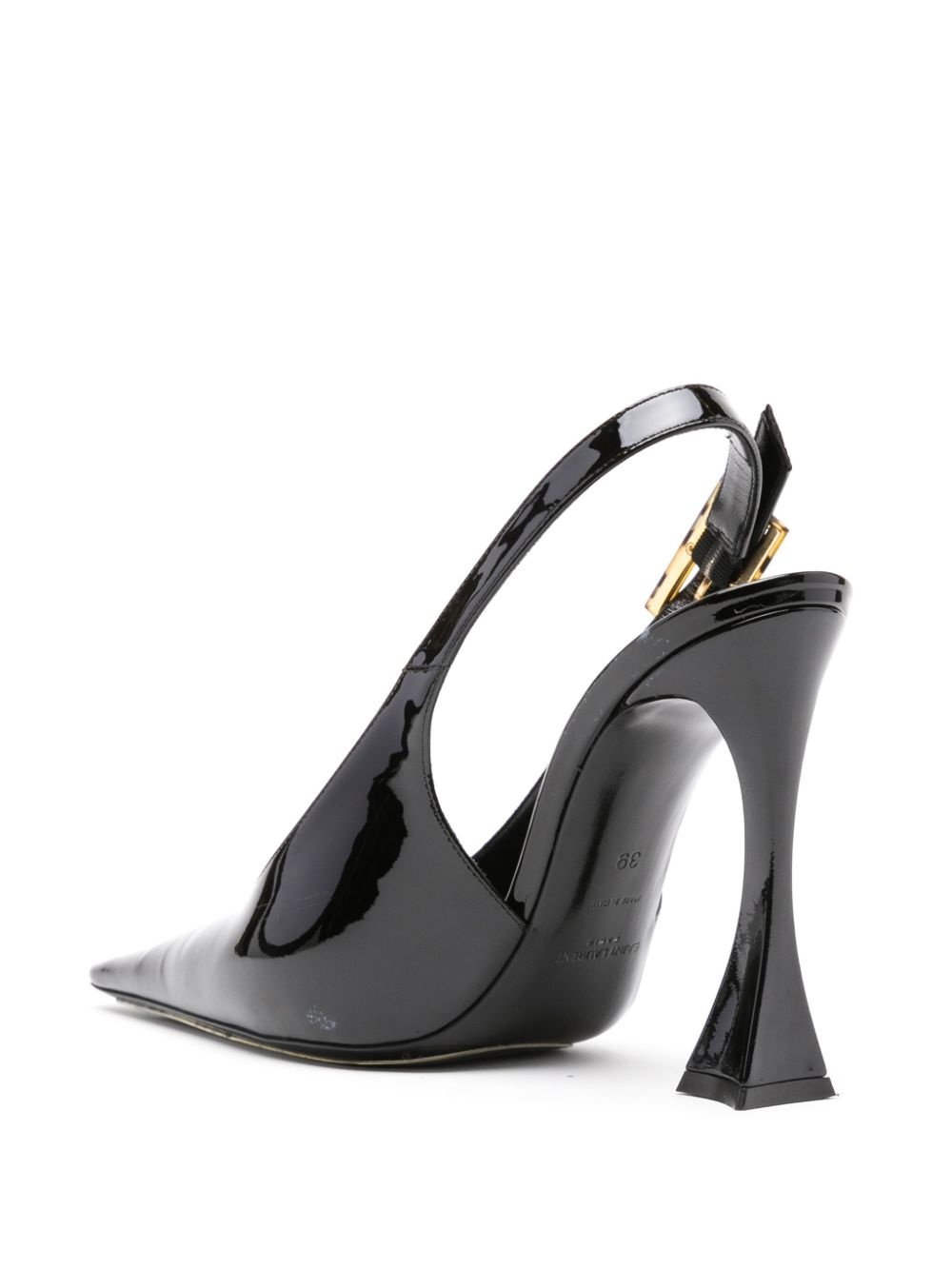 Dune 110mm patent-leather pumps - 3