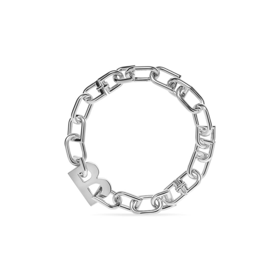 Balenciaga logo-print choker necklace - Red