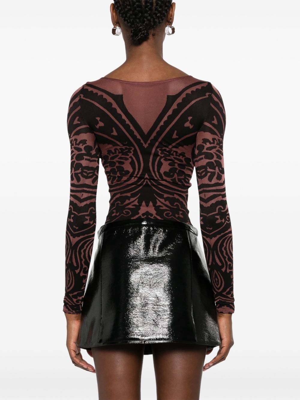 x ETRO Body Tattoo bodysuit - 4
