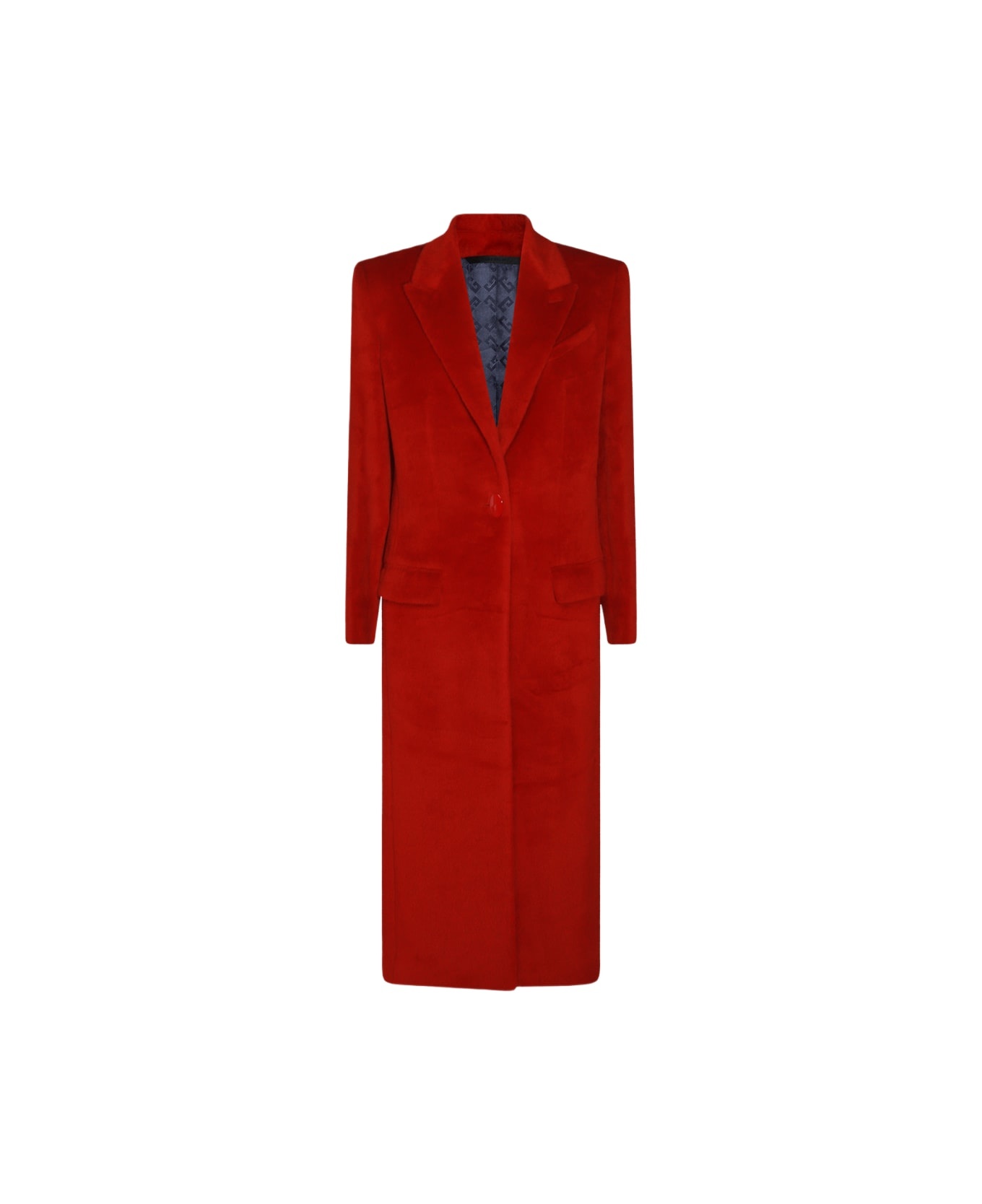 コート GIVENCHY RED WOOL COAT Givenchy Red Wool Coat | italist | REVERSIBLE