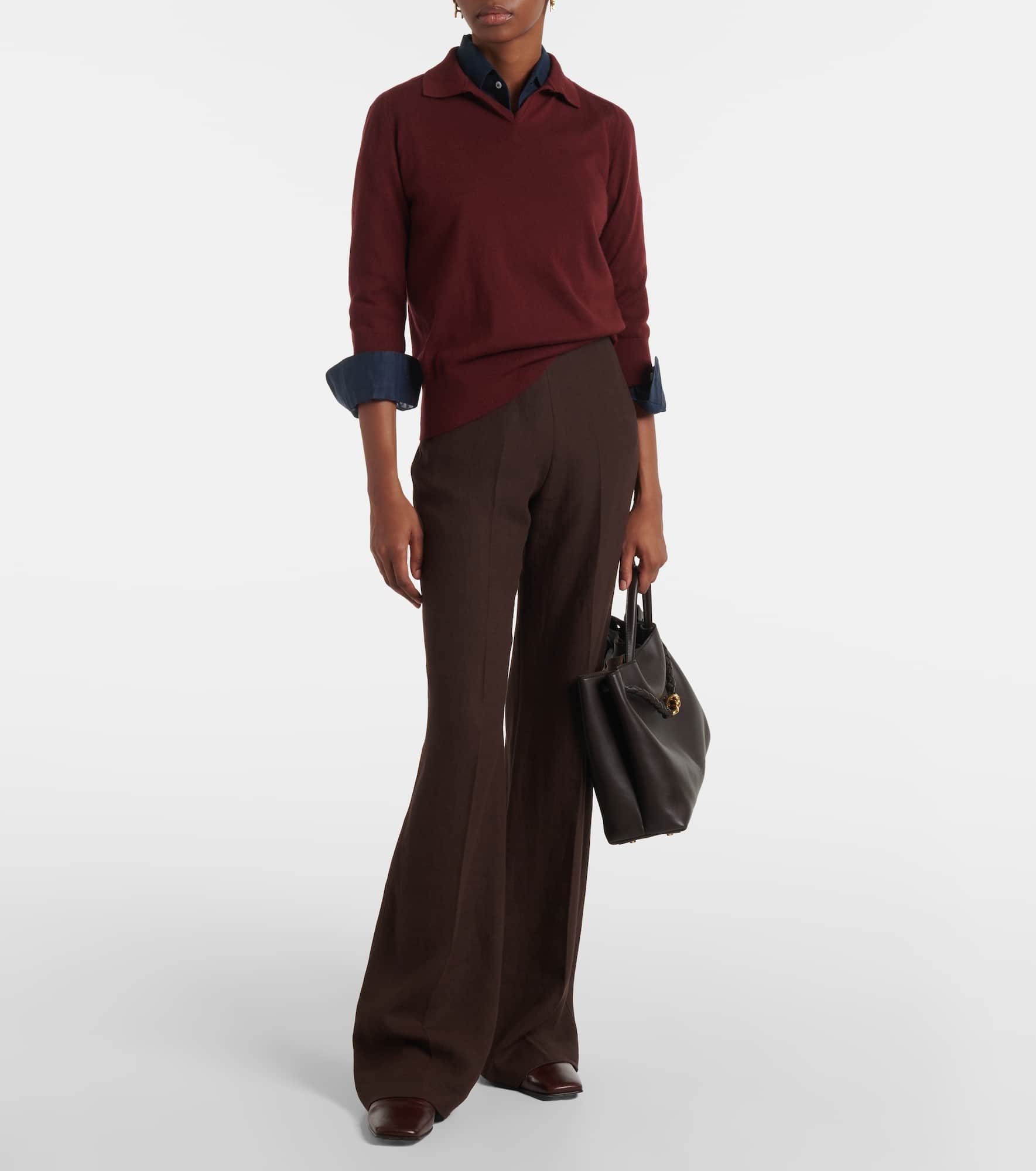 Cashmere polo shirt - 2