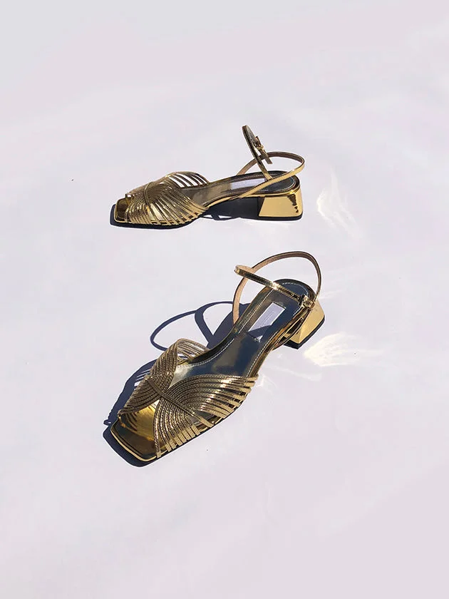 70s low sandal - 1