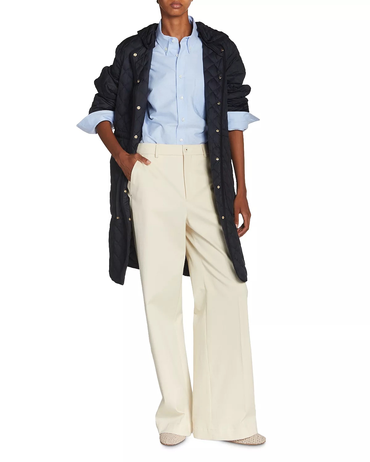 Etelan Quilted Long Parka Coat - 3