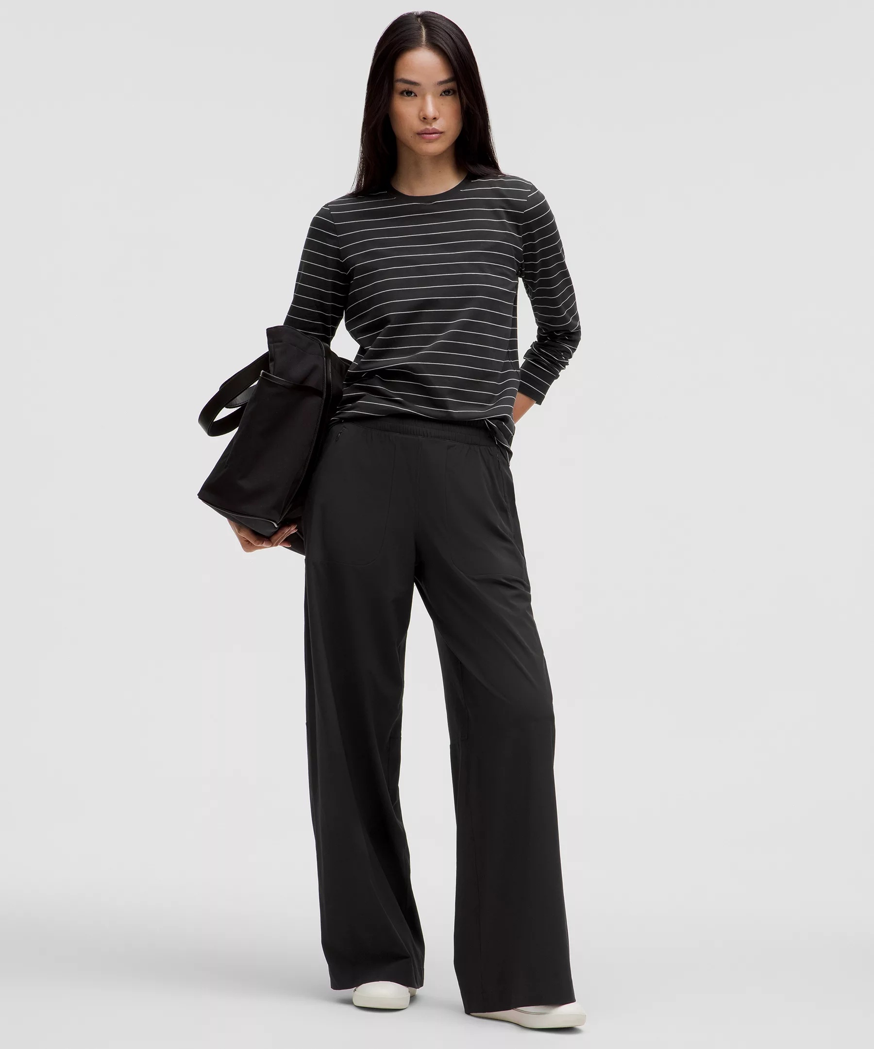 【COSYHARU】Monet wide slacks CloudKnit Wide Leg Pant – Outdoor Voices