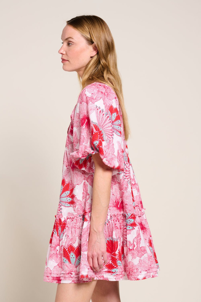 Mini Dress Cruz - Pink Padang 4